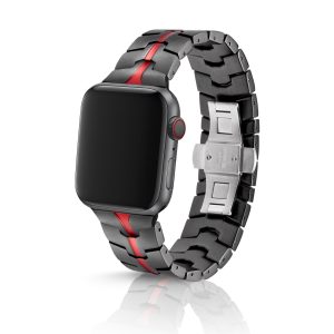 JUUK Vitero アルミニウムアロイ Apple Watch ブレスレット ルビーグレー 42/44mm