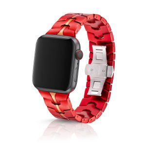 JUUK Vitero アルミニウムアロイ Apple Watch ブレスレット クリムゾン 42/44mm