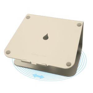rain design mStand 360 アルミニウムアロイ製 ラップトップスタンド ゴールド