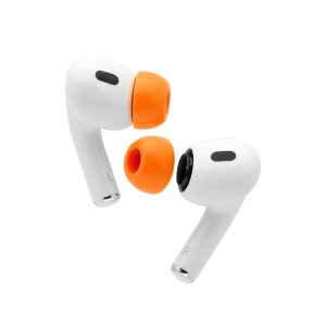 ADV. Eartune フィデリティ 高密度メモリーフォームイヤーチップ AirPods Pro(第2世代)用 オレンジ 3ペア/S, M, Lサイズ