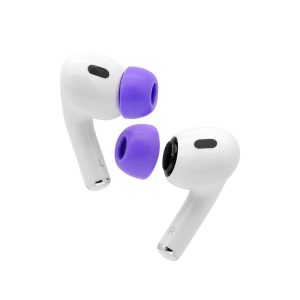 ADV. Eartune フィデリティ 高密度メモリーフォームイヤーチップ AirPods Pro(第2世代)用 パープル 3ペア/S, M, Lサイズ