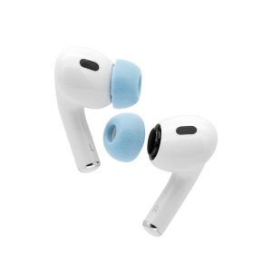 ADV. Eartune フィデリティ 高密度メモリーフォームイヤーチップ AirPods Pro(第2世代)用 パステルブルー 3ペア/S, M, Lサイズ