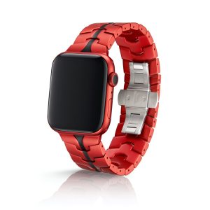 JUUK Vitero アルミニウムアロイ Apple Watch ブレスレット ヴァーミリオン 42/44mm
