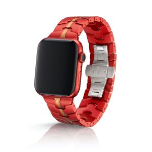 JUUK Vitero アルミニウムアロイ Apple Watch ブレスレット クリムゾン II 42/44mm