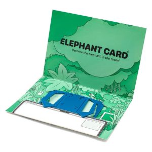ELEPHANT CARD iPhone 連係カメラマウント for MacBook(ブルー)
