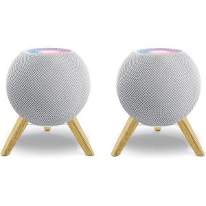 balolo TriPod for Apple HomePod mini スタンド [2台1組] (ホワイトオーク)